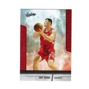  2009 10 Absolute Memorabilia #95 Yao Ming 