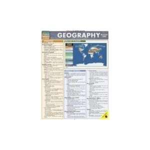    Geography (Quickstudy Academic) [Pamphlet] Inc. BarCharts Books