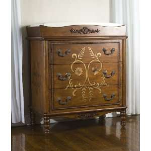  Old World Dresser with Removable Changing Top