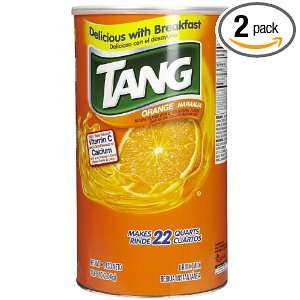 Tang Orange Powdered Drink Mix (Makes 22 Quarts), 72 Ounce Canister 