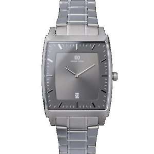  Danish Design Mens Tonneau Titanium Watch IQ64Q715 Danish 