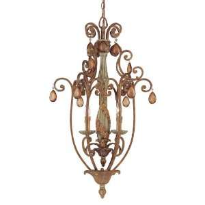 Savoy House 3 8066 3 114 Brazilian Bronze with Sage Accents Burgundy 