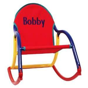  Personalized Folding Rocking Chair   Primary (Canvas 