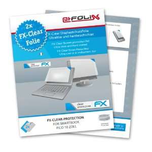  2 x atFoliX FX Clear Invisible screen protector for Smartbook 