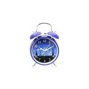   Skyline Range   Classic Large Alarm Clock   Blue