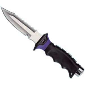  Scuba Max Stainless Steel Pointed Dive Knife Sports 
