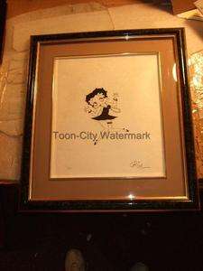 Charleston Grim Natwick Betty Boop Signed 1990 Limited Edition 169/300 