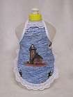 LIGHTHOUSE ON WATER  BROWN (030) DISH SOAP BOTTLE APRON