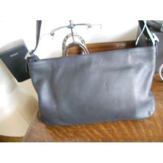 Coach Black Leather Classic Designer Handbag Gorgeous WOW  