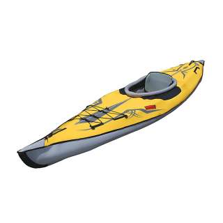   AdvancedFrame Expedition Inflatable Kayak 2011 Yellow Grey/13f  