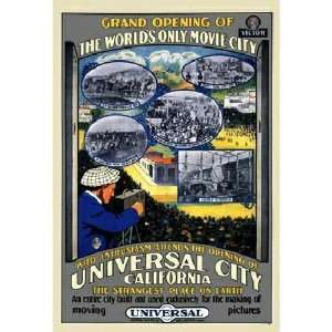  Universal City California   Ad Poster