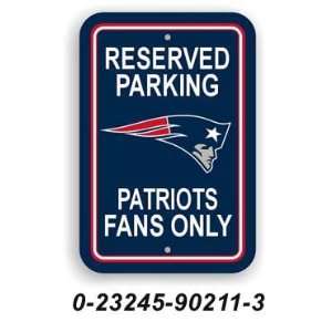  New England Patriots Parking Sign *SALE* Sports 
