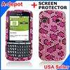Samsung Replenish M580 Boost Mobile Sprint Red Rubberized Hard Case 