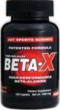 BETA X 100 Caplets, AST Sports, Lean Muscle, Endurance  