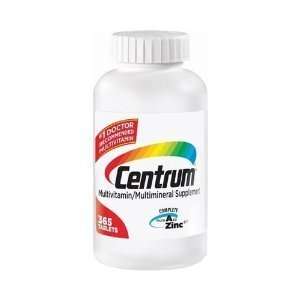  Centrum Centrum Multivitamin 365 Tablets Health 