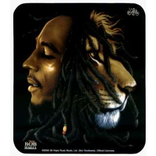  Bob Marley   Iron Lion Zion   Bob & Lion Face   Sticker 