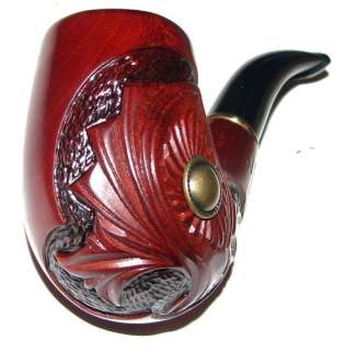 Briar HAND CARVED Tobacco Smoking Pipe/Pipes *PEARL* + GIFT  