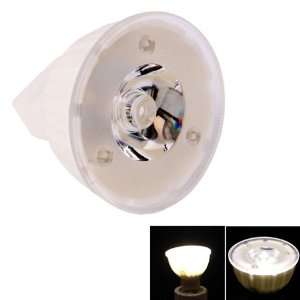  Mr11 12v 1w Right White Ceramic Spotlight Lamp