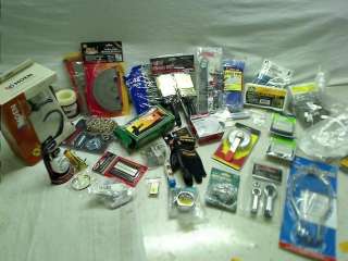 GRAB BOX MISC HOUSEHOLD AND OUTDOOR ITEMS  