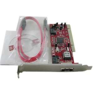   3 Port SATA + 1 Port IDE PCI Raid Controller Card Electronics