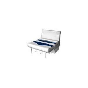  Wise Lounge Sleep Seat   White/Blue/Charcoal   33H X 36 