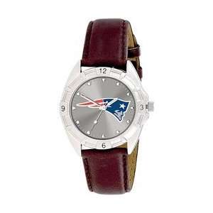  Gametime New England Patriots Brown Leather Watch   New 