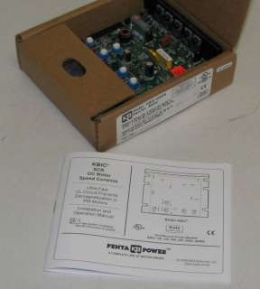   Power Dual Voltage 90/VDC DC Motor Control 1/100 1 ½ HP NIB  