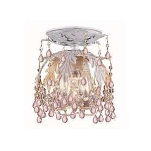 Crystorama Surface Mount 5230 AW ROSA Melrose Collection Flush Mount 