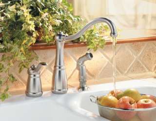 Price Pfister T26 3NSS 1 Handle Kitchen Faucet, Stainles Steel  