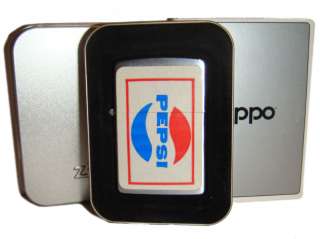 Zippo Lighter 1982 PEPSI Double Sided   Rare Edition  