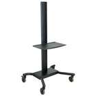   Cart for 32 60 Flat Panels without Adapter Plate   Shelf Metal