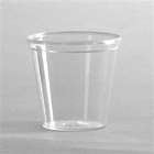 wna comet plastic portion shot glass 1 oz clear 50
