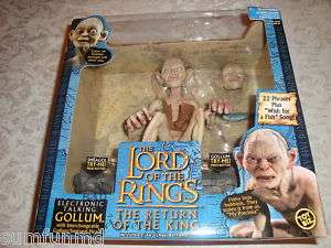 Lord of Rings ELECTRONIC TALKING GOLLUM Figure [NEW]  