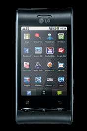 Tesco Mobile LG Optimus GT540 Black   Tesco Phone Shop 