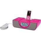 OEM Ihome Pink Dual Alarm Clock Fm Radio Pillow Shaker Ipod Iphone 