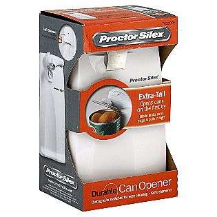 Proctor Silex Can Opener, Durable, Extra Tall, 1 can opener  Hamilton 