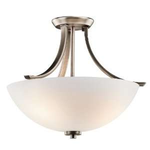   Granby Transitional Three Light Semi Flush Ceiling Fixture from the