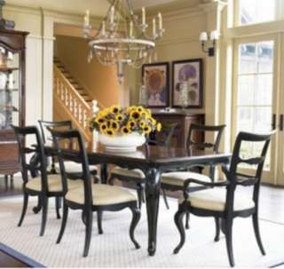 Thomasville Vintage Chateau Arm & Side Dining Chairs  