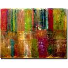   com Michelle Calkins Color Panel Abstract Gallery wrapped Canvas Art