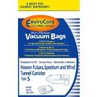   Type S Canister Vacuum Bags fits Hoover #4010100S  Generic   9 pack