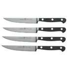   International Classic Forged Stainless Steel Steak Knives, Set of 4