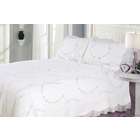 Blancho Bedding [Flower Gallop] 100% Cotton 2PC Floral Embroidered 