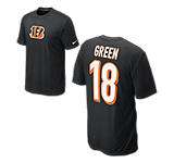 nike name and number nfl bengals a j green men s t shirt $ 32 00
