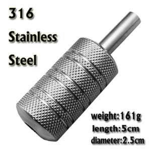 Tattoo Supply 316 STEEL TATTOO GRIPS WITH TUBES 25mm  