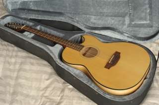  Jimmy Moon 8 string acoustic guitar + ossc flame   