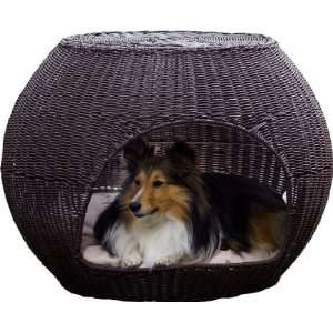  The Refined Canines Igloo Pet Bed with Outdoor Cushion 