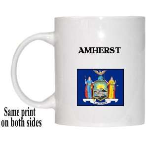    US State Flag   AMHERST, New York (NY) Mug 