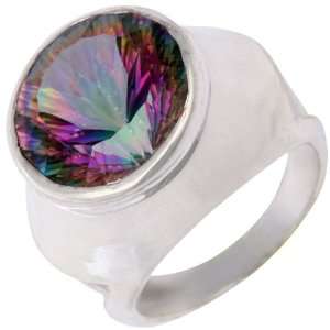  Mystic Topaz Ring   Sterling Silver 