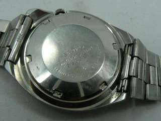 Vintage Retro SEIKO 17 jewels Automatic 6109 8029 Mens gray dial dress 