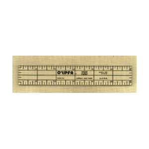  OLIPFA 6X1 MINI RULER By The Each Arts, Crafts 